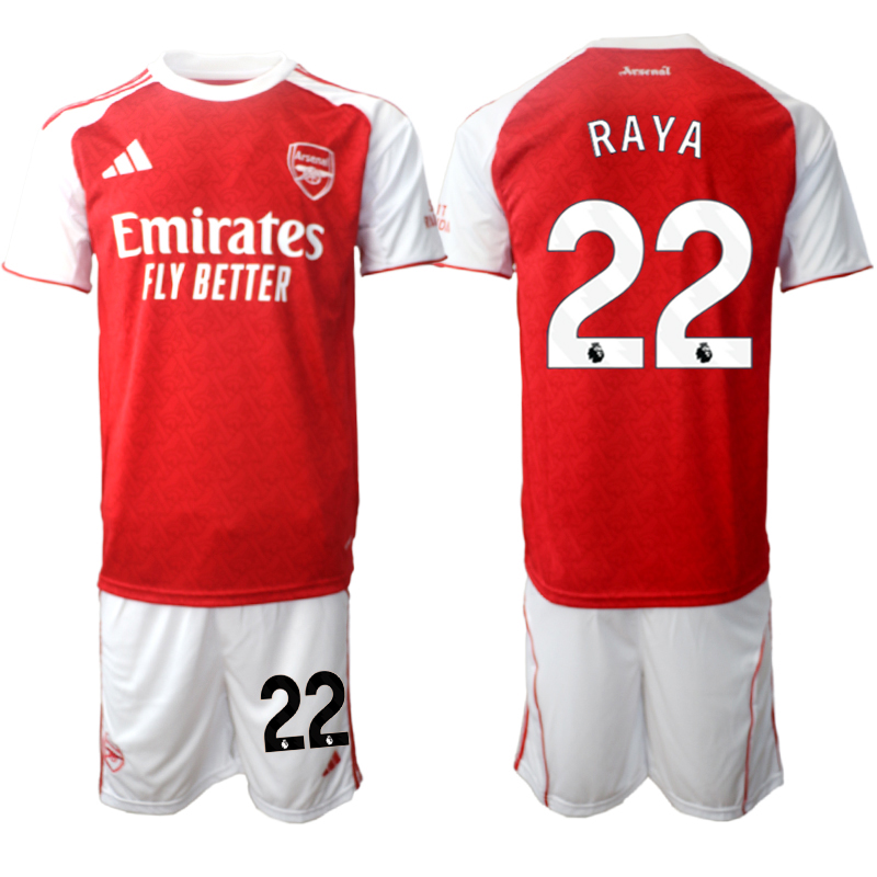 Men 2025-2026 Club Arsenal home red #22 Soccer Jersey 01->paris st german jersey->Soccer Club Jersey